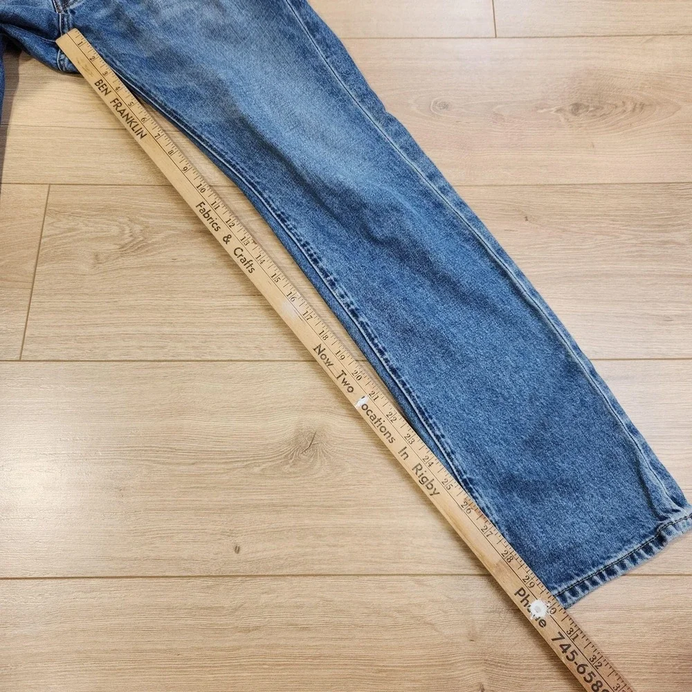Abercrombie & Fitch Jeans Mens 32x30 Blue Medium Wash Straight Denim Casual